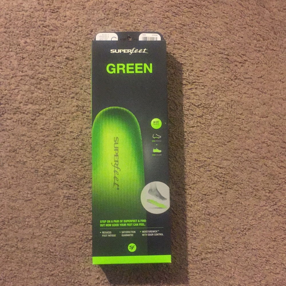 Superfeet Women’s Green Insoles